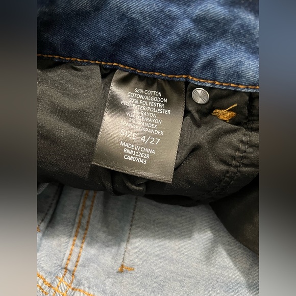 Tahari Button Fly Boot Cut Jeans size 4 - Picture 5 of 5